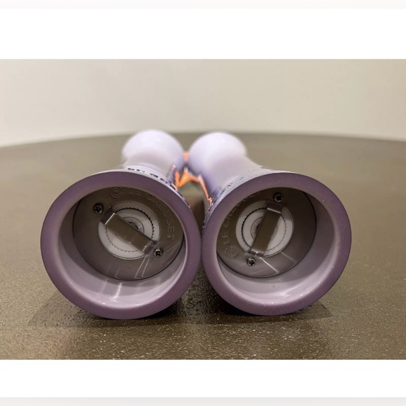 LE CREUSET 8" 20CM BLUEBELL BLUE BELL PURPLE PROVENCE SALT PEPPER MILL AUTHENTIC - Picture 5 of 6